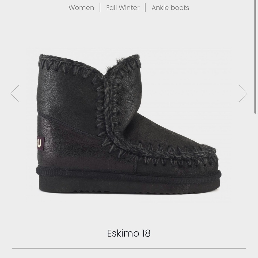 Mou Women's Black Ankle Boots